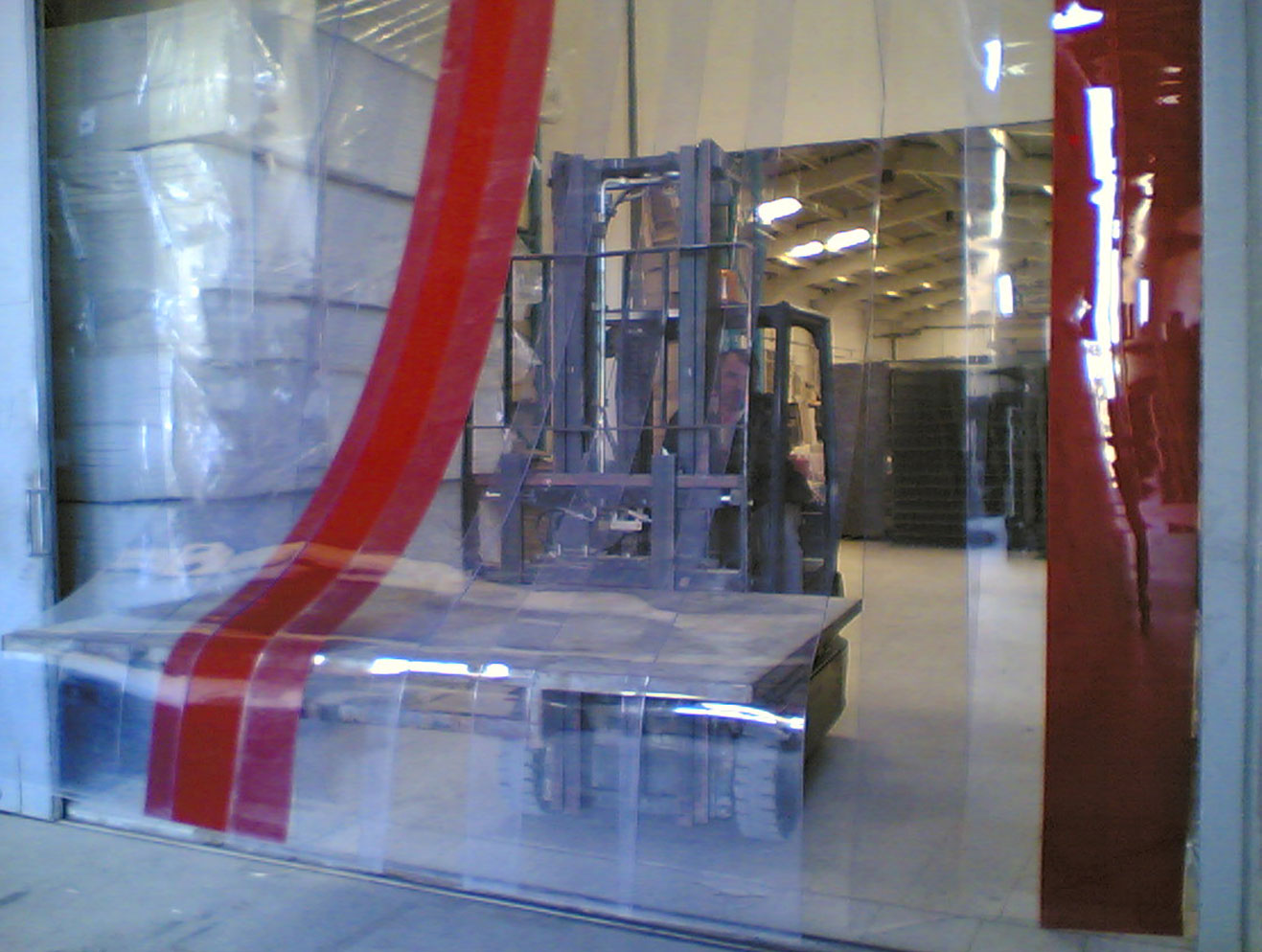 Porte a Strisce in PVC