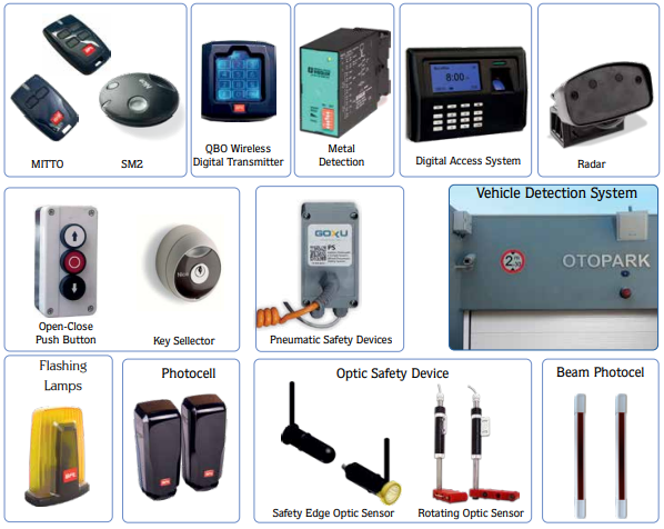 Accessori per Porte Industriali Sezionali